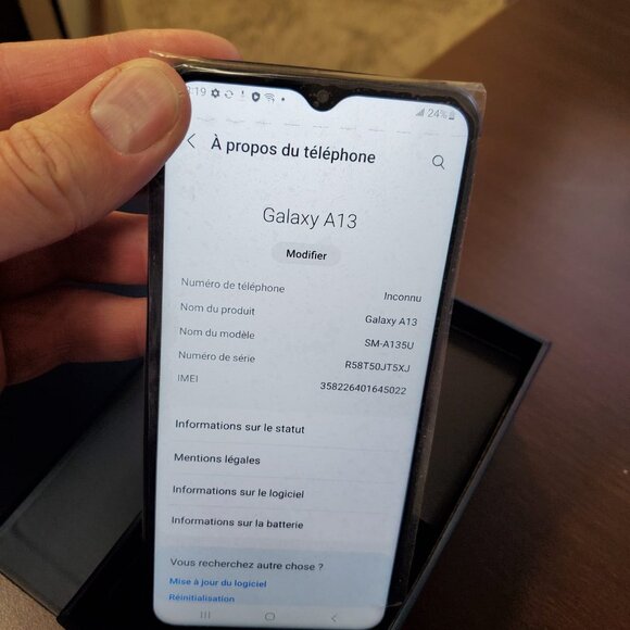 Samsung Galaxy A13 32GB,  Unlocked. In good condition ! - Picture 6 of 8